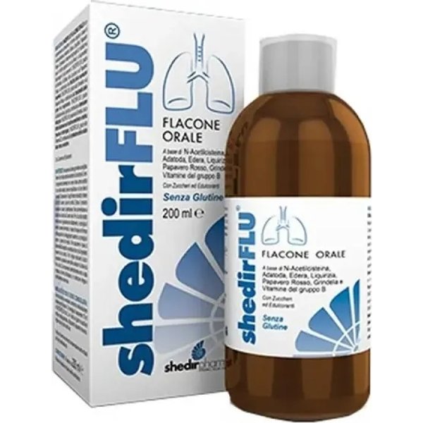 Shedirflu - Sciroppo Sedativo Per La Tosse 200 Ml-image