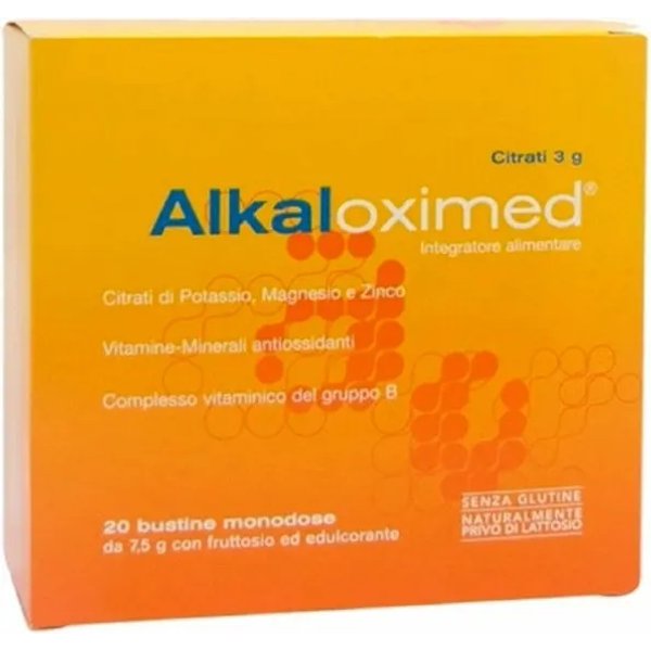 Alkaloximed 20 Bustine - Integratore Multivitaminico Per Il Tono Fisico-image