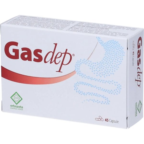Gasdep 45 Capsule - Integratore Per Il Gonfiore Addominale E Meteorismo-image