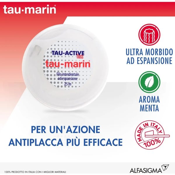 TAU-MARIN Tau Active - Filo Interdentale Cerato 25 Mt-image