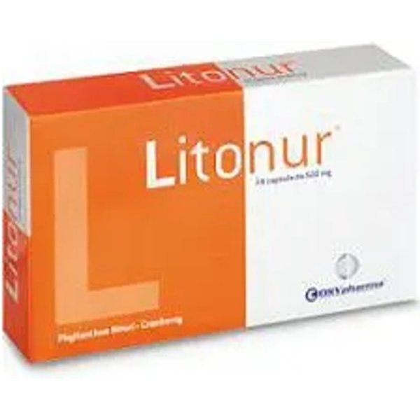 Litonur 24 Capsule - Integratore Per I Calcoli Renali-image
