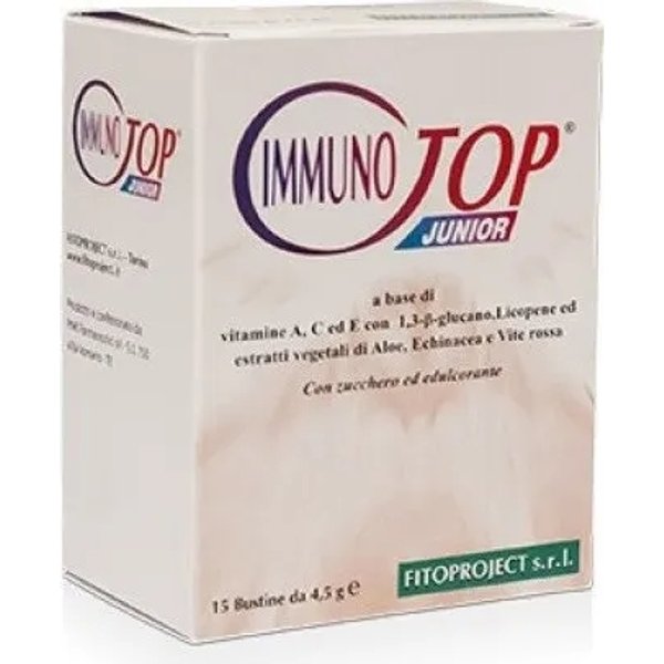 Immunotop Junior 15 Bustine - Integratore Per Le Difese Immunitarie-image
