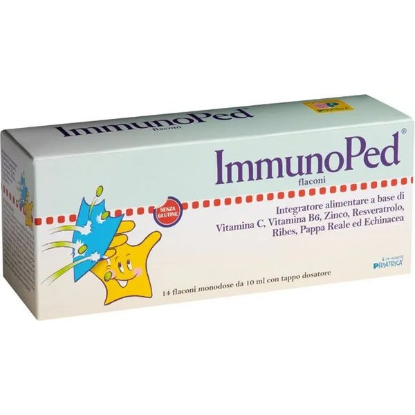 Immunoped - Integratore Alimentare Immunostimolante 14 Flaconcini Da 10 Ml-image