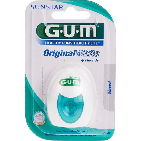 Sunstar Gum Original White - Filo Interdentale Cerato 30 M-image