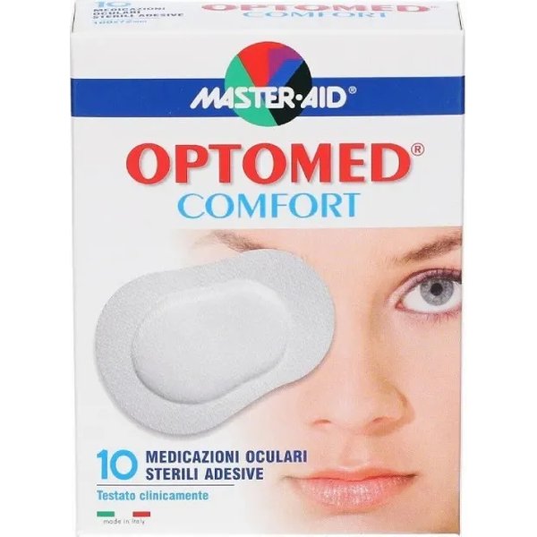 Optomed Comfort - 10 Medicazioni Oculari Sterili Adesive 100X72 Mm-image