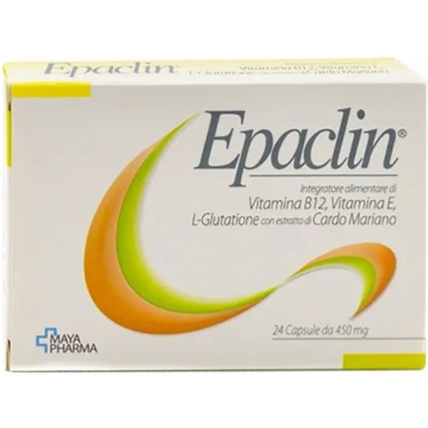 Epaclin 24 Capsule - Integratore alimentare Per Il Fegato Antiossidante-image