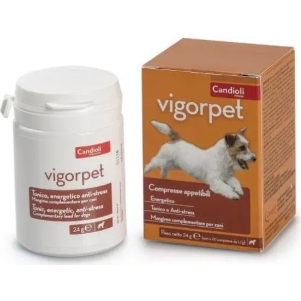 Candioli Vigorpet Cani 20 Compresse - Integratore Per Cani Tonico Energetico-image