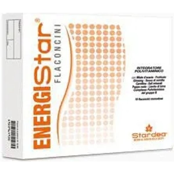 Energistar 10 Flaconcini Monodose Da 10 Ml - Integratore Per Il Tono Psico Fisico-image
