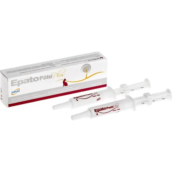 Drn Epato Pasta Plus 2 Siringhe Da 15 Ml - Integratore Per Gatti Protettore Epatico-image