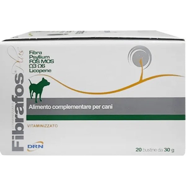 Drn Fibrafos Plus Cane 20 Bustine Da 30 G - Mangime Complementare Per Cani-image