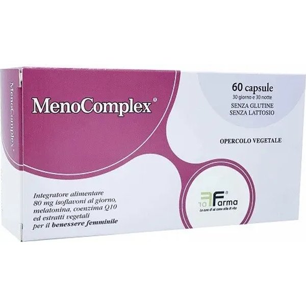 Menocomplex Giorno Notte 60 Capsule - Integratore Per I Disturbi Legati Alla Menopausa-image