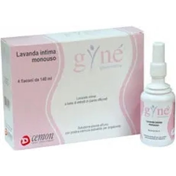 Gyne' 4 Flaconi da 140 Ml - Lavanda Vaginale Per L'Igiene Intima Rimedio Omeopatico-image