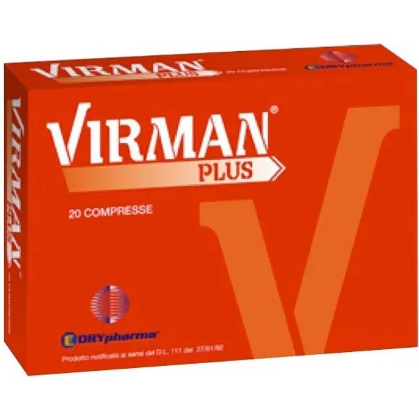 Virman Plus Integratore Alimentare Energizzante Rinvigorente 20 Compresse-image