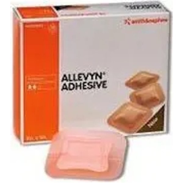3 Medicazioni Idrocellulari Non Adesive Sterili Assorbente 12,5X12,5 Cm-image