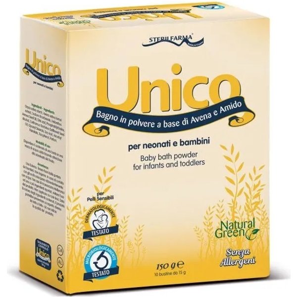 Sterilfarma Unico - Bagno Per Neonati E Bambini 10 Bustine Da 15 G-image