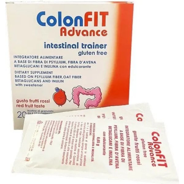 Colonfit Advance 20 Bustine Gusto Frutti Rossi - Integratore Di Fibre-image