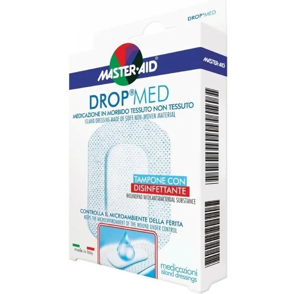 Drop Med - 5 Medicazioni In Morbido Tessuto Non Tessuto 10X6 Cm-image