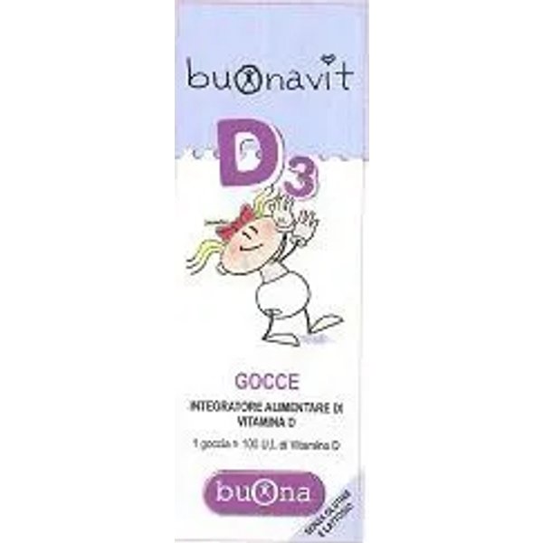 Buonavit D3 - Integratore Di Vitamina D3 Per Lo Sviluppo Osseo 12 Ml-image