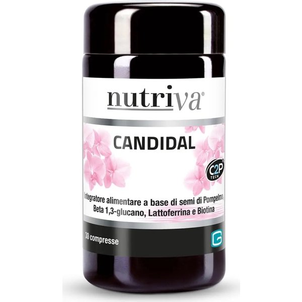 Nutriva Candidal 30 Compresse - Integratore Utile Nel Trattamento Della Candida-image