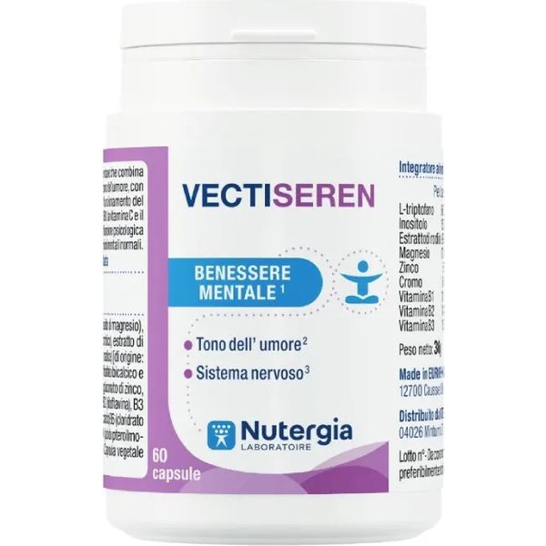 Vecti-Seren 60 Capsule - Integratore Per Il Tono Dell'umore-image