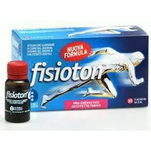 Integratore Alimentare Per Il Tono Psico Fisico Fisioton 10 Flaconcini Da 15 Ml-image