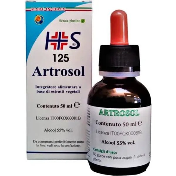 Artrosol Liquido 50 Ml - Integratore Per Le Articolazioni-image