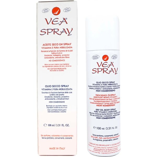 Hulka Vea Spray - Olio Secco Con Vitamina E Pura Nebulizzata 100 Ml-image