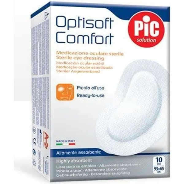 Optisoft Comfort - 10 Tamponi Oculari 95x65 mm-image
