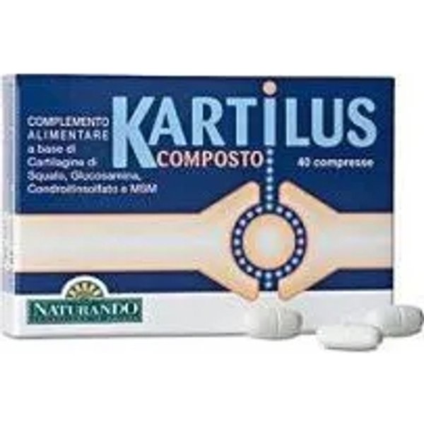 Kartilus Composto 40 Compresse - Integratore Utile Per Problemi Articolari-image