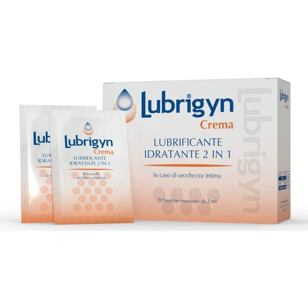 Uniderm Uniderm Farmaceutici Lubrigyn - Crema Lubrificante E Idratante 20 Buste Monodose Da 2 Ml-image