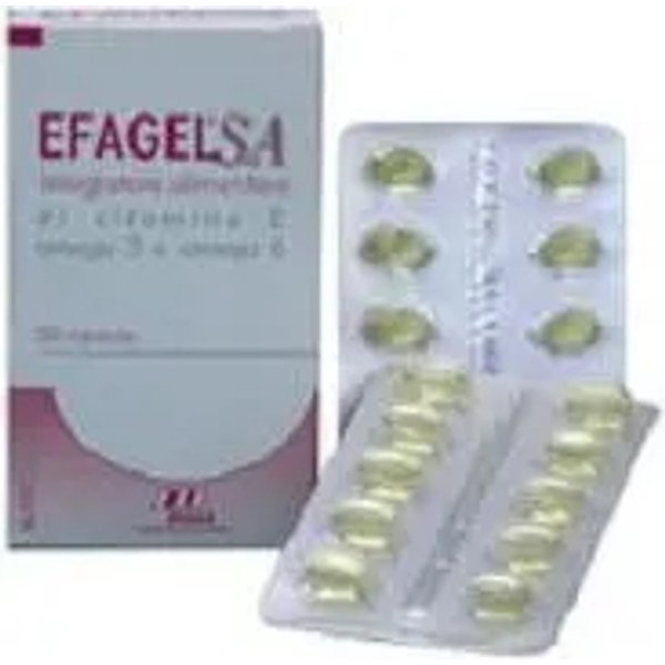 Efagel Sa 30 Capsule - Integratore Per L'integrità Della Cute-image