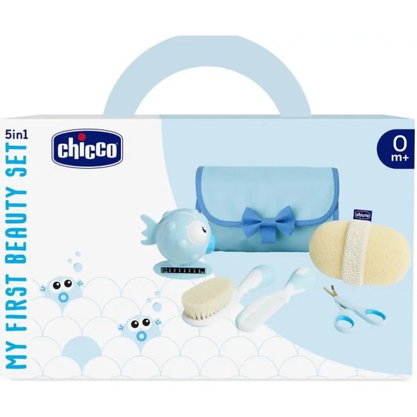 Il mio primo beauty - set igiene per bambini colore azzurro-image