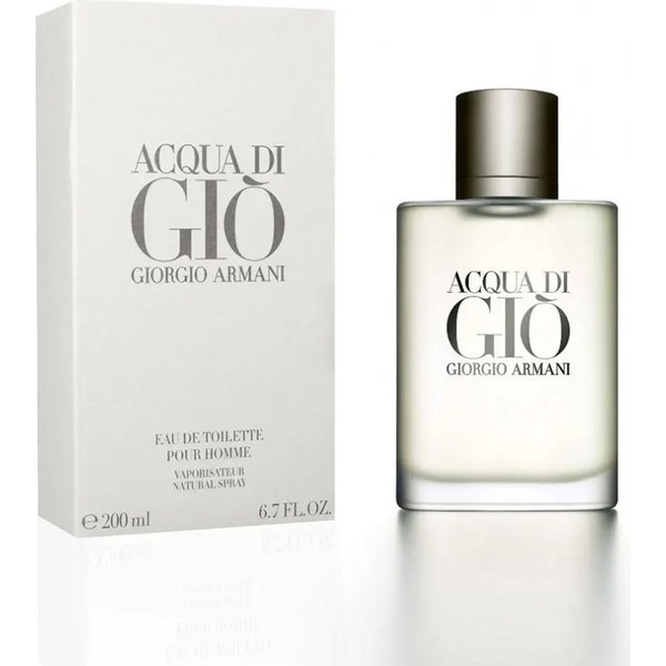 Giorgio Armani Acqua Di Giò Pour Homme - Eau De Toilette Uomo 200 Ml Vapo-image