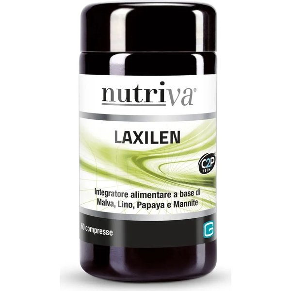 Nutriva Laxilen 60 Compresse - Integratore Per Il Transito Intestinale-image