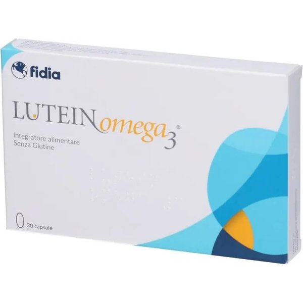Lutein Omega 3 - Integratore Per Il Benessere Della Vista 30 Capsule-image