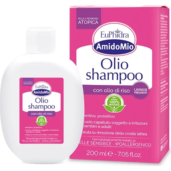 amidomio shampoo - olio detergente con olio di riso 200 ml-image