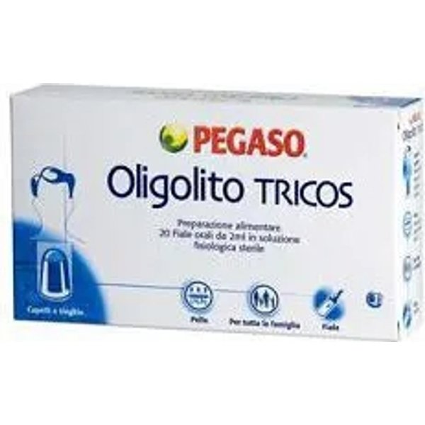 Oligolito Tricos Utile 20 Fiale - Integratore Per Favorire La Salute Dei Capelli E Delle Unghie-image