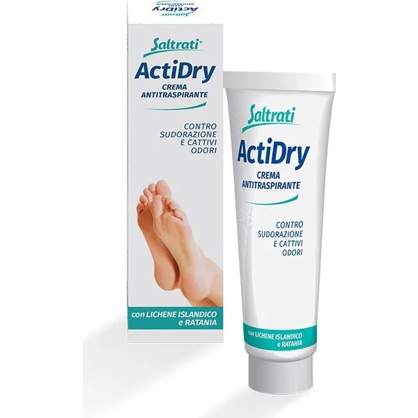 Pasquali Saltrati Actidry - Crema Antitraspirante Per I Piedi 100 Ml-image