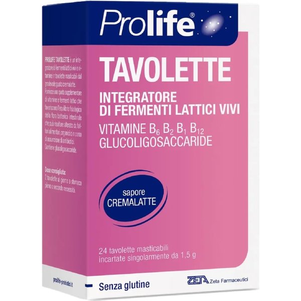 Prolife 24 Tavolette - Integratore Di Fermenti Lattici-image