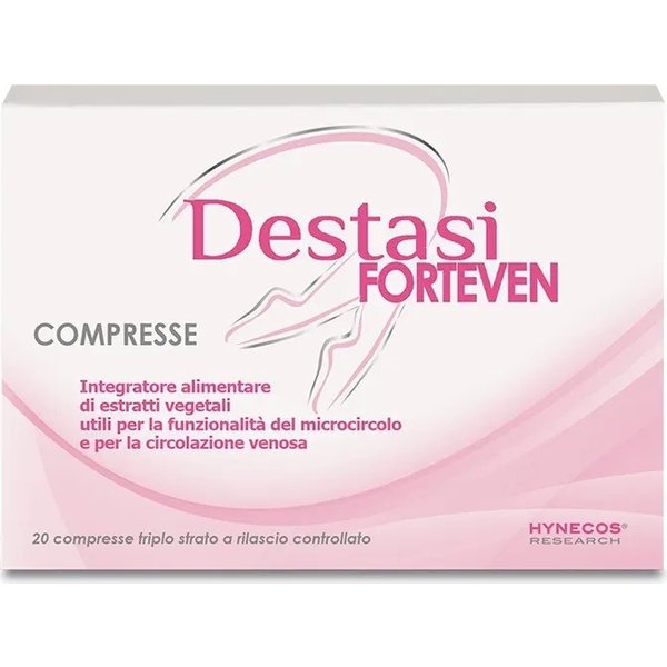 Destasi Forteven 20 Compresse - Integratore Utile Per La Funzionalità Del Microcircolo-image