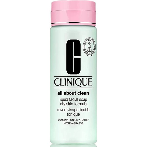 All about Clean oily skin formula - sapone liquido viso per pelle da mista a grassa 200 ml-image