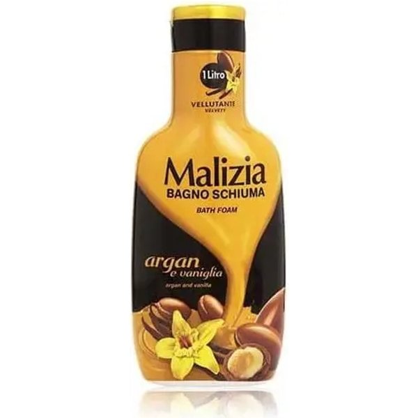 Malizia Argan E Vaniglia - Bagno Schiuma Vellutante 1 Lt-image