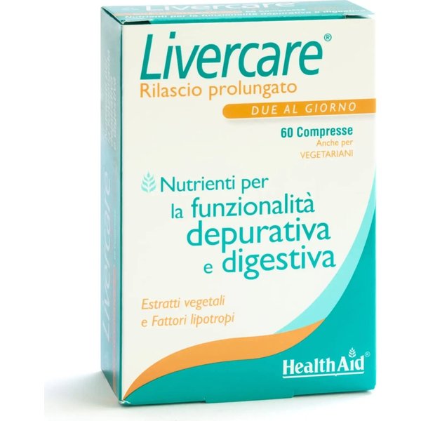 livercare 60 capsule - integratore alimentare utile per la funzione epatica-image