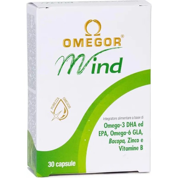 omegor mind - integratore utile per le funzioni cognitive 30 capsule 22,30 g-image