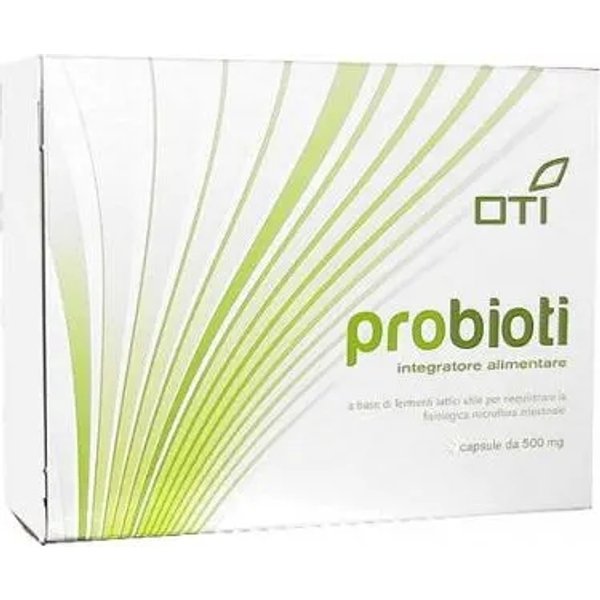 Oti Probioti 60 Capsule - Integratore Di Fermenti Lattici Per L'intestino-image