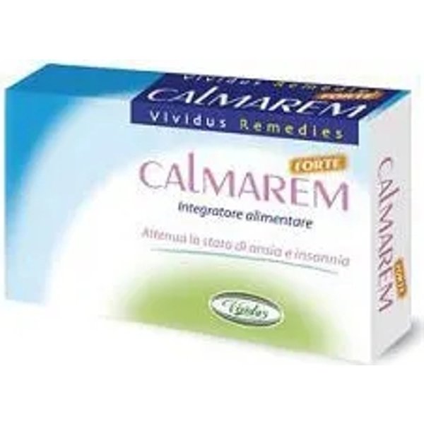Calmarem Forte 20 Compresse Da 21 G - Integratore Per Favorire Il Riposo-image