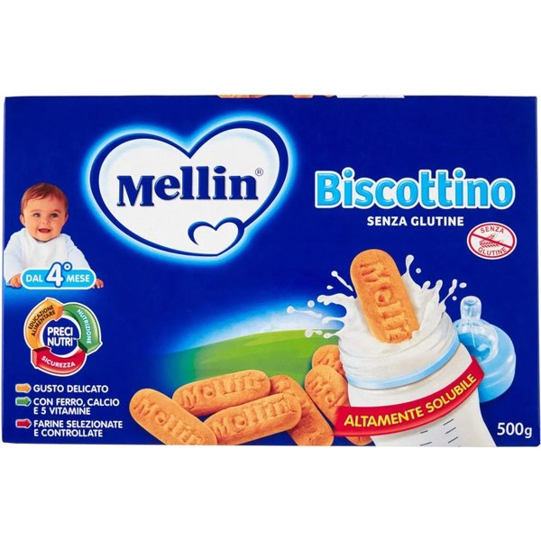 Mellin Biscottino 4M+ 500 G-image