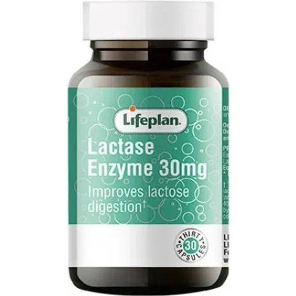 Lactase Enzyme 30 Capsule - Integratore Per La Digestione Del Lattosio-image
