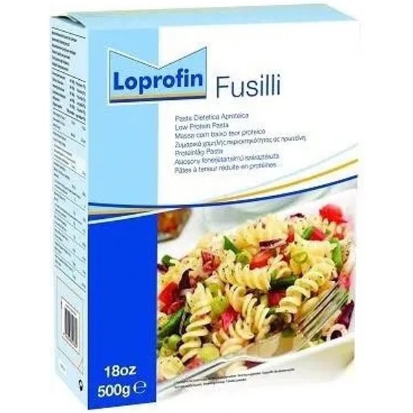 Nutricia Loprofin Fusilli Pasta A Basso Contenuto Proteico500 G Nuova Formula-image