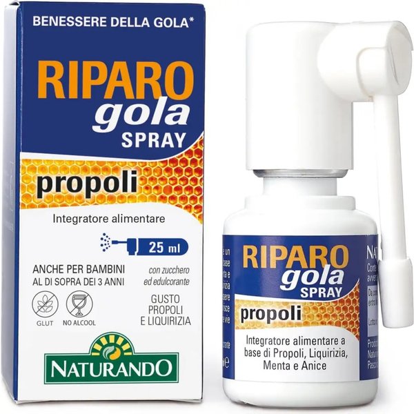 riparo gola spray per il benessere della gola 25 ml-image